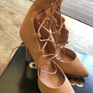 Brand New Lace up heels